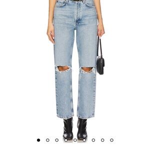 Agolde 90’s mid rise loose fit jean